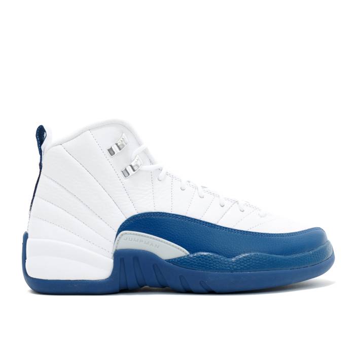 ナイキ エアジョーダン Air Jordan 【 Jordan 12 Retro Bg 'French Blue' 2016 Youth White/French Bl-Mtllc Slvr Vrst 】 レトロ ジュニア キッズ 白色 ホワイト|スニケス