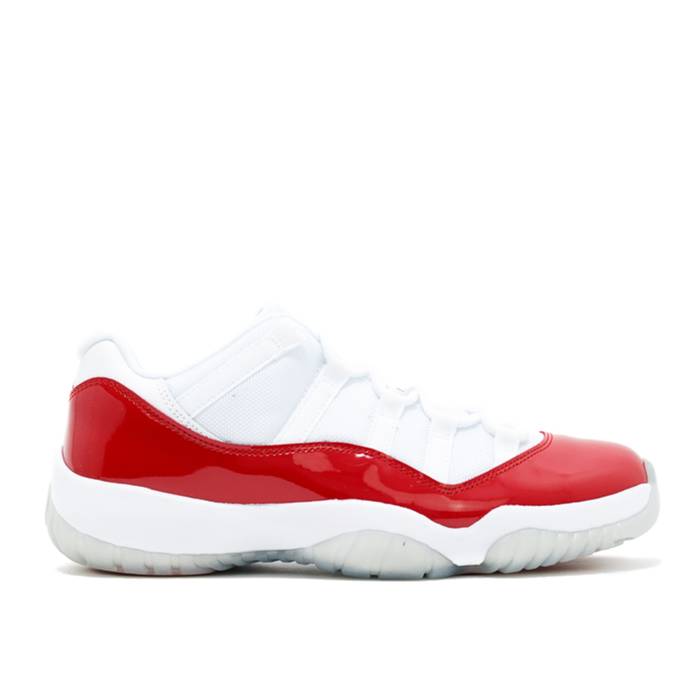 ナイキ エアジョーダン Air Jordan 【 Jordan 11 Retro Low Cherry 2016 Men White/Varsity Red 】 レトロ メンズ 白色 ホワイト Red 赤・レッド