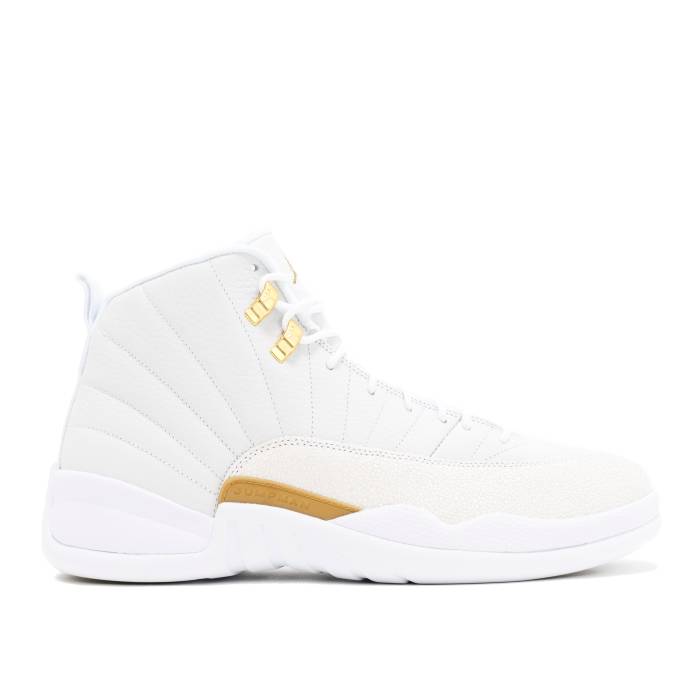 ナイキ エアジョーダン Air Jordan 【 Ovo X Jordan 12 Retro \u0027White\u0027 Men White/Metallic Gold-White 】 レトロ メンズ 白いこと 白いこと