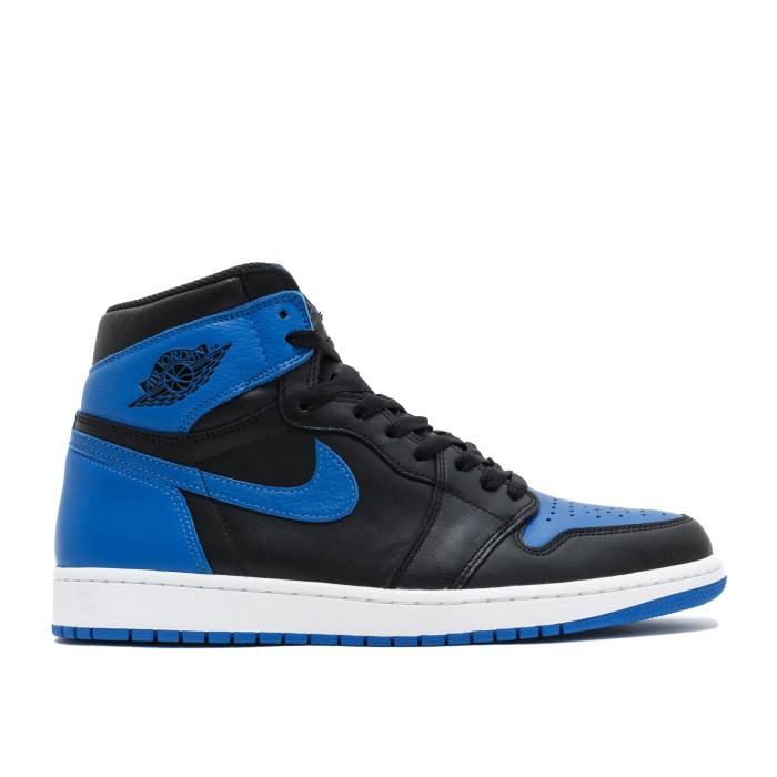 ナイキ エアジョーダン Air Jordan 【 Jordan 1 Retro High Og \u0027Royal\u0027 2017 Men Black/Royal-White 】 レトロ 御機嫌 メンズ 黒いこと 黒いこと