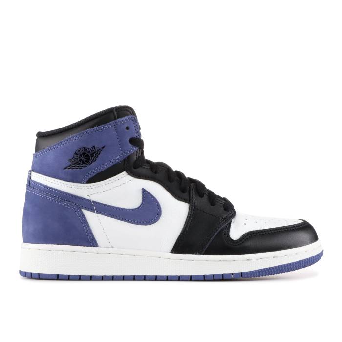 ナイキ エアジョーダン Air Jordan 【 Jordan 1 Retro High Og Bg 'Best Hand In The Game - Blue Moon' Youth Summit White/Blue Moon-Black 】 レトロ ハイ Game ゲーム 青色 ブルー ジュニア キッズ 白色 ホワイト 青色 ブル|スニケス