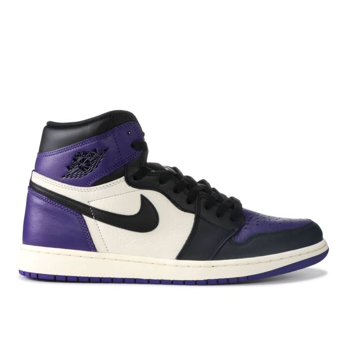 ナイキ　エアジョーダン Air Jordan 【 Jordan 1 Retro High Og 'Court Purple' Men Court Purple/Sail-Black 】 レトロ ハイ メンズ コート Purple 紫・パープル