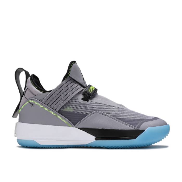 ナイキ エアジョーダン Air Jordan 【 Jordan 33 Se Pf \u0027Cement Grey\u0027 Men Cement Grey/Black-Sail-Volt 】 メンズ 薄墨色・シメント 薄墨色 薄墨色