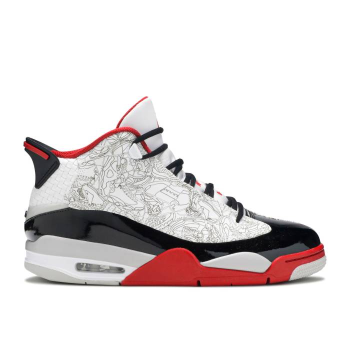 ナイキ エアジョーダン Air Jordan 【 Jordan Dub Zero \u0027Varsity Red\u0027 2020 Men White/Black/Varsity Red 】 無し メンズ 白いこと 白いこと 黒いこと 黒いこと Red 赤・赤いこと