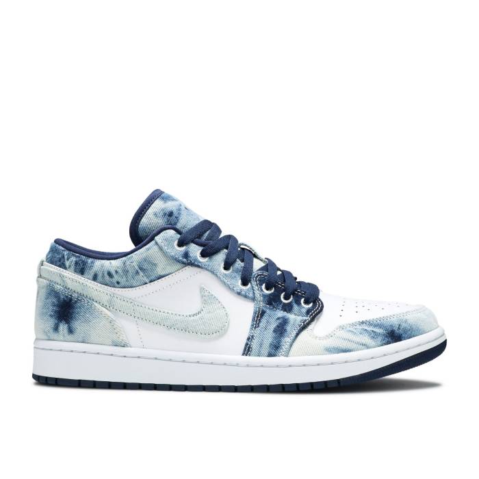 ナイキ エアジョーダン Air Jordan 【 Jordan 1 Low Se \u0027Washed Denim\u0027 Men Washed Blue/White/Blue 】 メンズ 青み 青色 白いこと 白いこと