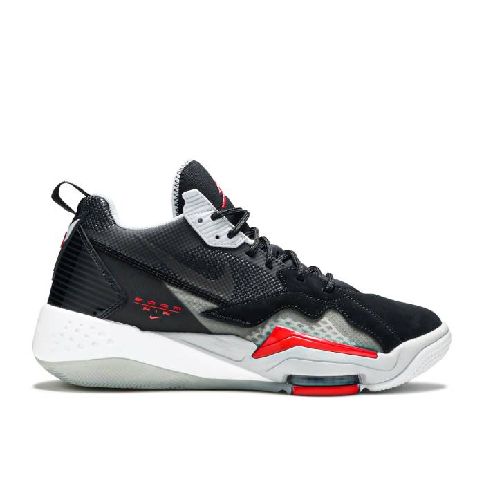 ナイキ エアジョーダン Air Jordan 【 Jordan Zoom \u002792 \u0027Black Cement\u0027 Men Black/University Red/Anthracite/Sky Grey 】 望遠レンズ メンズ 黒いこと 黒いこと Red 赤・赤いこと 天の原 薄墨色 薄墨色
