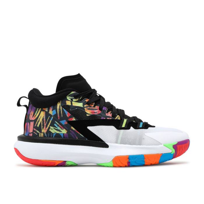 ナイキ エアジョーダン Air Jordan 【 Jordan Zion 1 Noah Men Black/Bright Crimson/Amarillo/White 】 メンズ 黒色 ブラック クリムゾン 白色 ホワイト