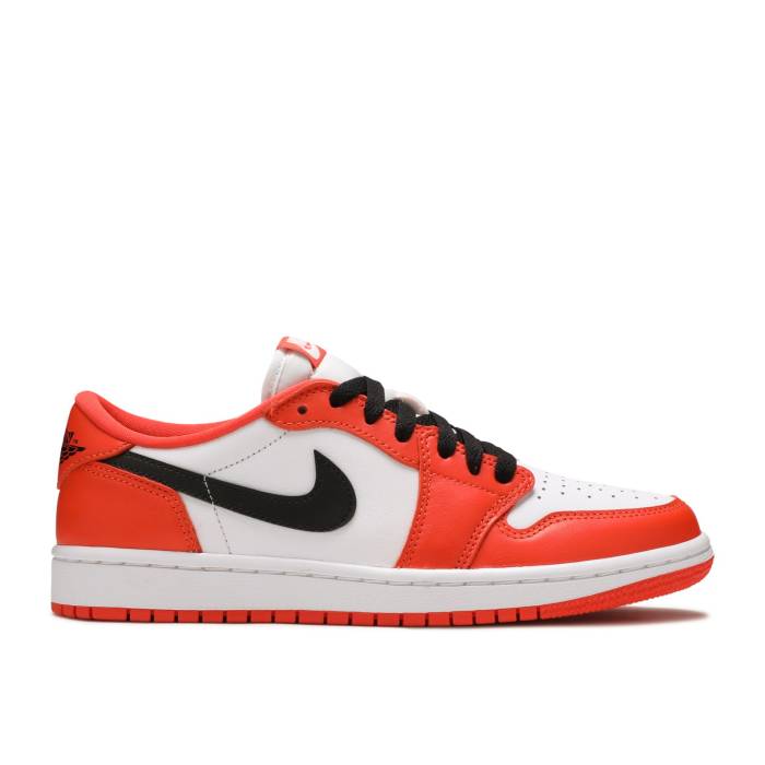 ナイキ　エアジョーダン Air Jordan 【 Wmns Jordan 1 Retro Low Og 'Starfish' Women Starfish/White/Black 】 レトロ レディース 白色 ホワイト 黒色 ブラック