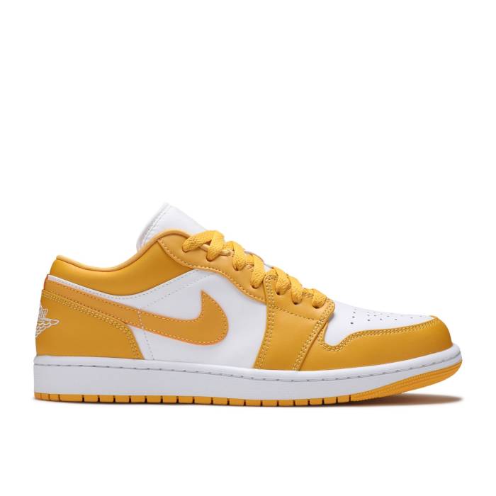 ナイキ エアジョーダン Air Jordan 【 Jordan 1 Low \u0027Pollen\u0027 Men White/Pollen 】 メンズ 白いこと 白いこと