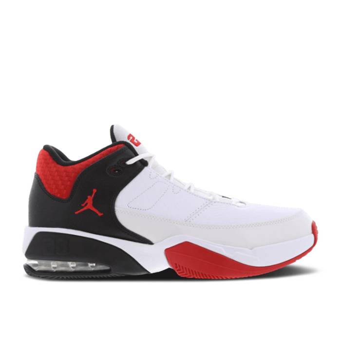 ナイキ エアジョーダン Air Jordan 【 Jordan Max Aura 3 \u0027White University Red\u0027 Men White/University Red/Black 】 マックス 佇まい メンズ 白いこと 白いこと Red 赤・赤いこと 黒いこと 黒いこと 靴-メンズ靴