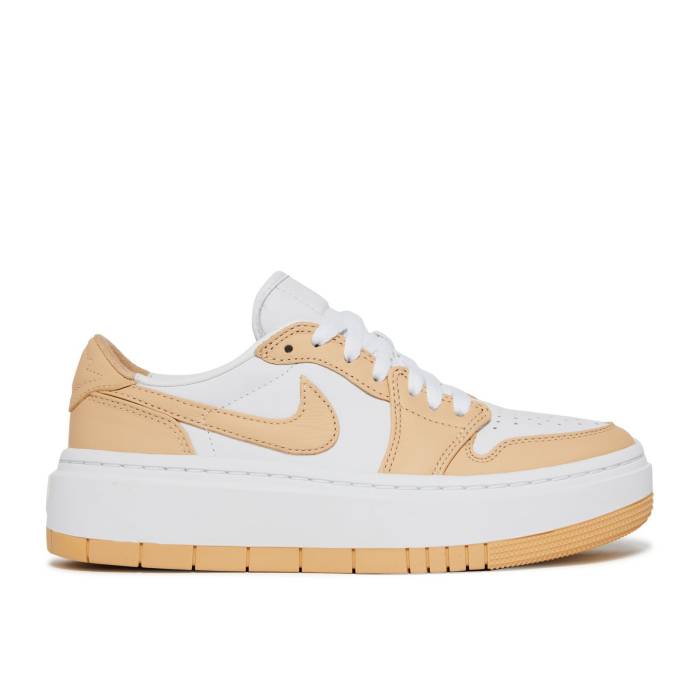 ナイキ エアジョーダン Air Jordan 【 Wmns Jordan 1 Elevate Low \u0027White Onyx\u0027 Women White/White/White Onyx 】 レディース 白いこと 白いこと レディース靴-靴