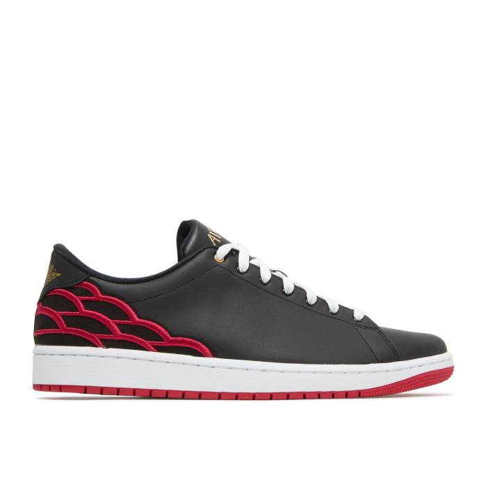 ナイキ エアジョーダン Air Jordan 【 Jordan 1 Centre Court Black Pink Men Black/White/Metallic Gold/Mystic Hibiscus 】 コート メンズ 黒色 ブラック 白色 ホワイト ゴールド
