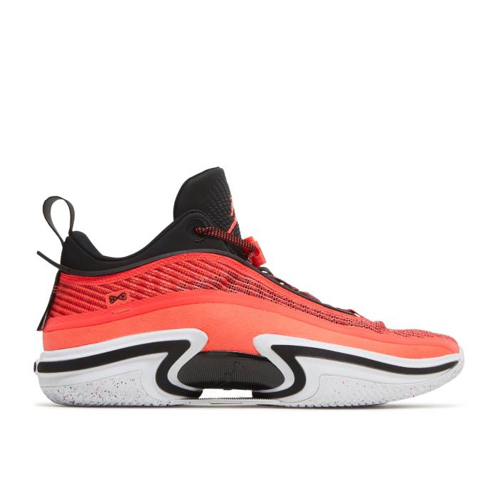 ナイキ エアジョーダン Air Jordan 【 Jordan 36 Low 'Infrared' Men Infrared 23/Infrared 23/Black/White 】 メンズ 黒色 ブラック 白色 ホワイト