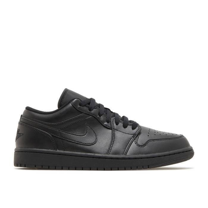 ナイキ　エアジョーダン Air Jordan 【 Jordan 1 Low 'Triple Black' 2022 Men Black/Black/Black 】 メンズ 黒色 ブラック
