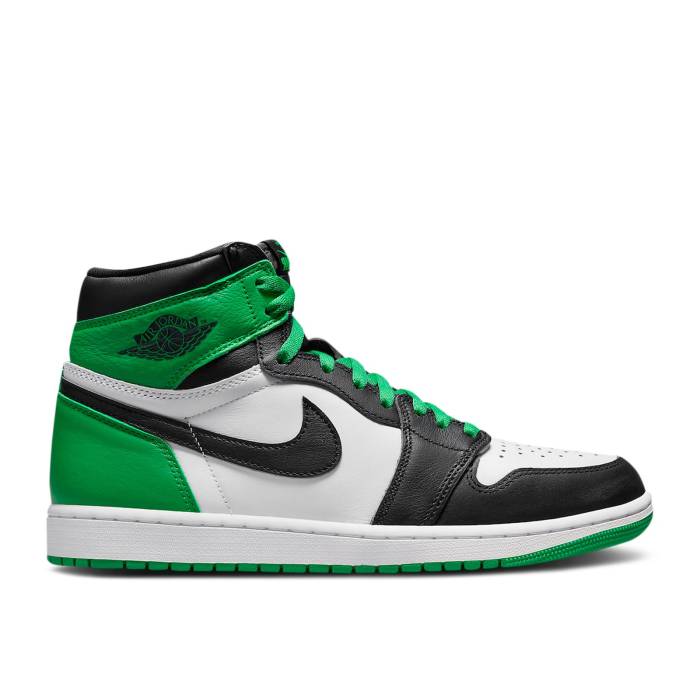 ナイキ エアジョーダン Air Jordan 【 Jordan 1 Retro High Og \u0027Lucky Green\u0027 Men Black/Lucky Green/White 】 レトロ ご機嫌 メンズ 黒いこと 黒いこと green 緑・緑であること 白いこと 白いこと