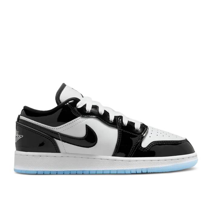 ナイキ エアジョーダン Air Jordan 【 Jordan 1 Low Se Gs 'Concord' Youth White/Black 】 ジュニア キッズ 白色 ホワイト 黒色 ブラック|スニケス