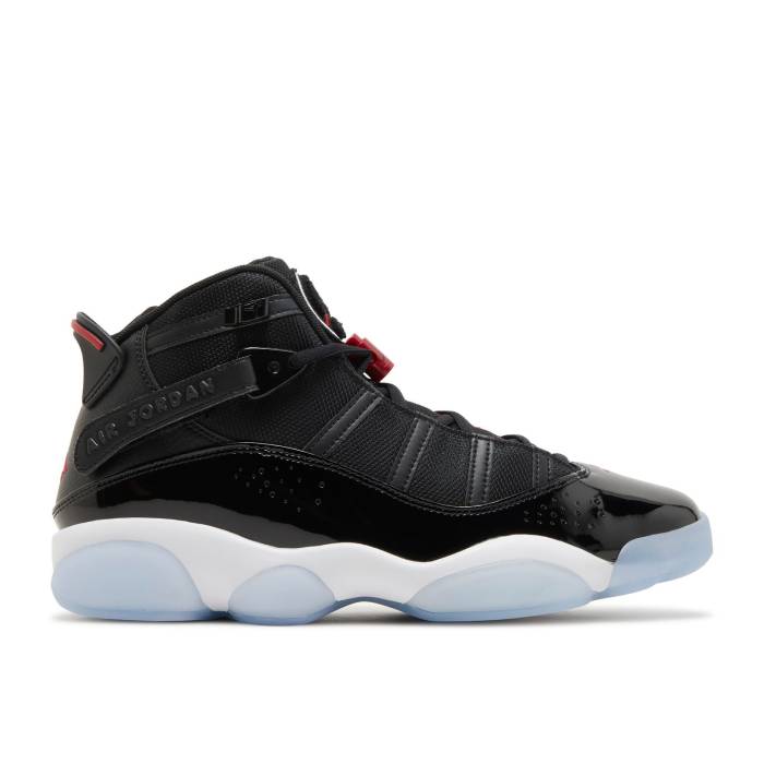 ナイキ エアジョーダン Air Jordan 【 Jordan 6 Rings Black Gym Red Men Black/White/Gym Red 】 リング メンズ 黒色 ブラック 白色 ホワイト Red 赤・レッド
