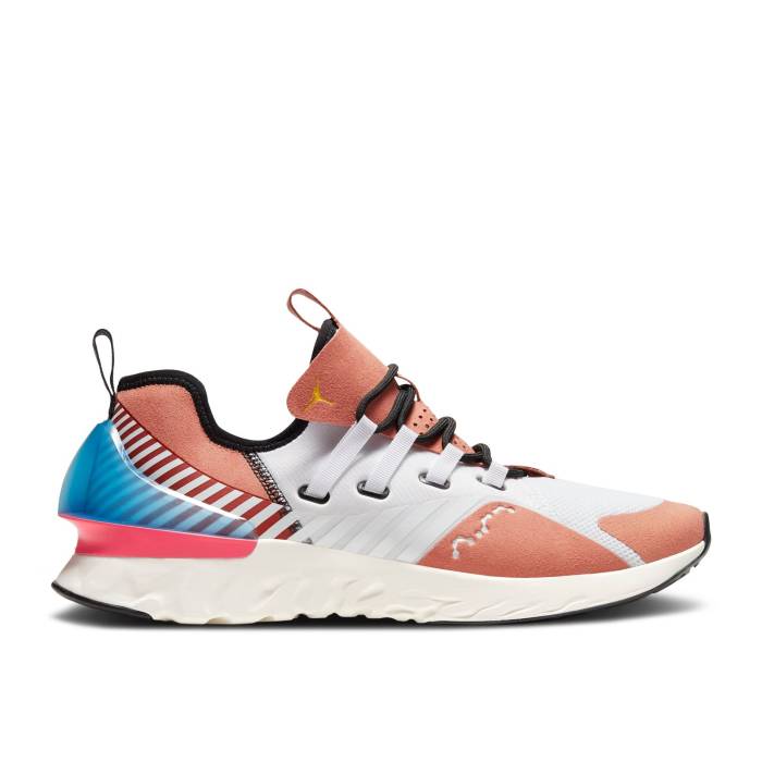 ナイキ エアジョーダン Air Jordan 【 Jordan React Havoc Se Jsp Terra Blush Men White/Metallic Gold/Terra Blush/Blue 】 リアクト メンズ 白色 ホワイト ゴールド 青色 ブルー
