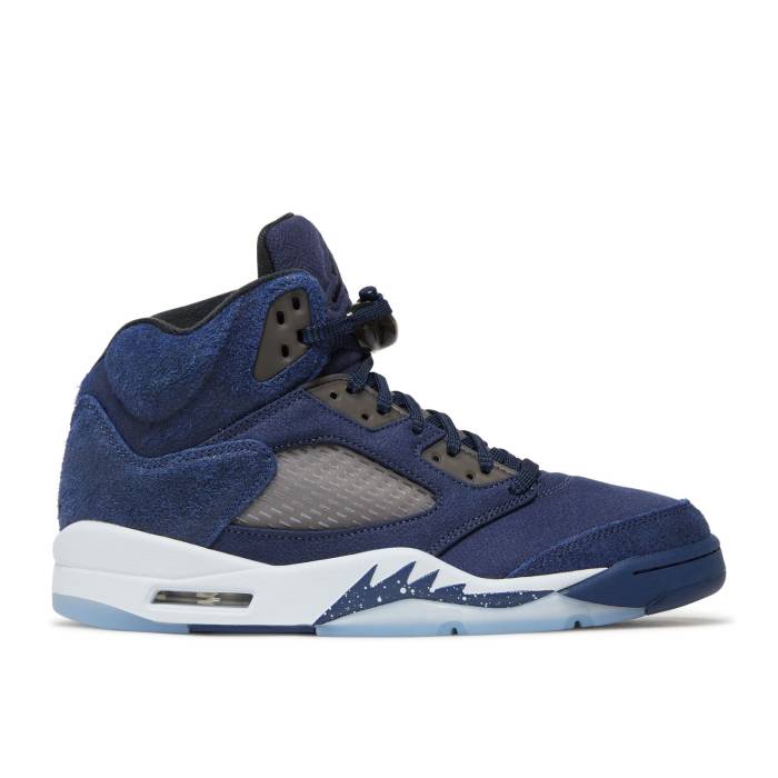 ナイキ　エアジョーダン Air Jordan 【 Jordan 5 Retro Se 'Midnight Navy' Men Midnight Navy/Black/Football Grey 】 レトロ メンズ 紺色 ネイビー 黒色 ブラック フットボール 灰色 グレー