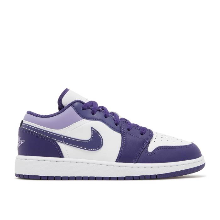ナイキ エアジョーダン Air Jordan 【 Jordan 1 Low Gs 'Sky J Purple' Youth Sky J Purple/Sky J Light Purple/White 】 ジュニア キッズ スカイ Purple 紫・パープル 白色 ホワイト|スニケス