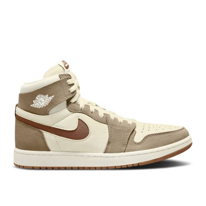 ナイキ　エアジョーダン Air Jordan 【 Jordan 1 High Zoom Comfort 2 'Legend Coffee' Men Sail/Legend Coffee/Legend Medium Brown 】 ハイ ズーム メンズ Legend レジェンド 茶色 ブラウン｜スニケス