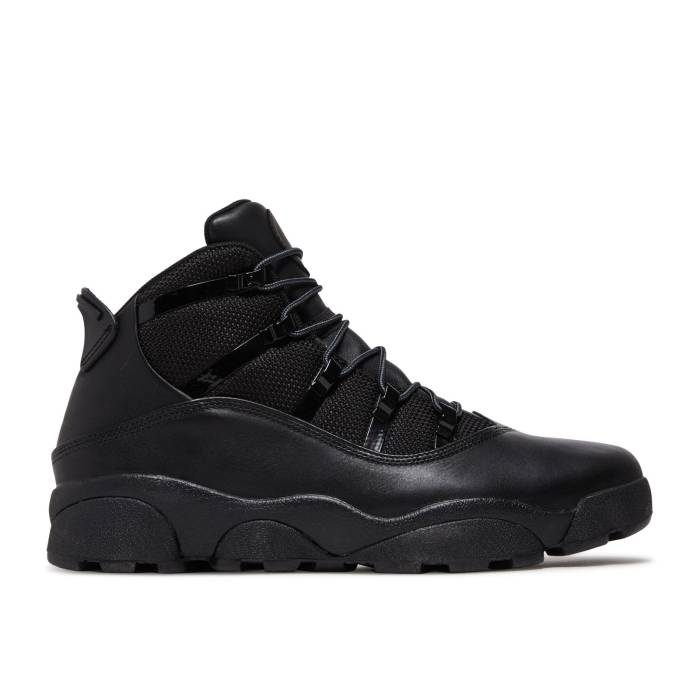 ナイキ エアジョーダン Air Jordan 【 Jordan Winterized 6 Rings \u0027Black\u0027 2023 Men Black/Rustic 】 輪っか メンズ 黒いこと 黒いこと