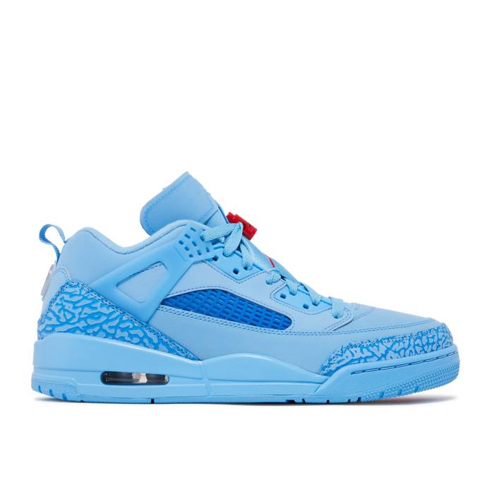 ナイキ エアジョーダン Air Jordan 【 Jordan Spizike Low \u0027Houston Oilers\u0027 Men Football Blue/Fountain Blue/University Red 】 メンズ 蹴球 青碧 青碧 Red 赤・赤いこと