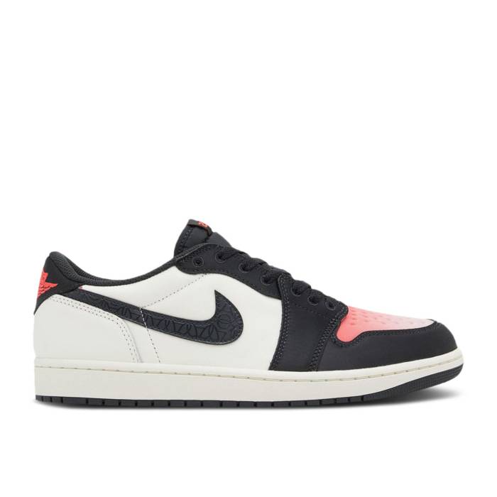 ナイキ エアジョーダン Air Jordan 【 Paris Saint-Germain X Jordan 1 Retro Low Og \u0027Sail Pink Oxford\u0027 Men Sail/Off Noir/Infrared 23/Pink Oxford 】 レトロ pink サクラ色 メンズ pink サクラ色 オックスフォード