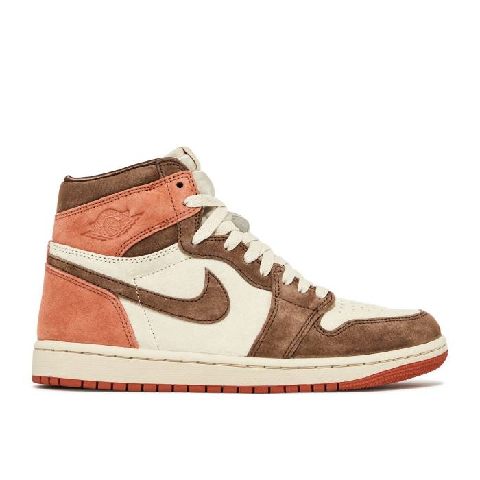 ナイキ エアジョーダン Air Jordan 【 Wmns Jordan 1 Retro High Og \u0027Dusted Clay\u0027 Women Cacao Wow/Sanddrift/Burnt Sunrise/Cacao Wow 】 レトロ ご機嫌 レディース