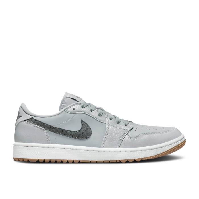 ナイキ　エアジョーダン Air Jordan 【 Jordan 1 Low Golf 'Wolf Grey Gum' Men Wolf Grey/Iron Grey/White/Gum Medium Brown 】 golf ゴルフ 灰色 グレー メンズ 灰色 グレー 白色 ホワイト 茶色 ブラウン