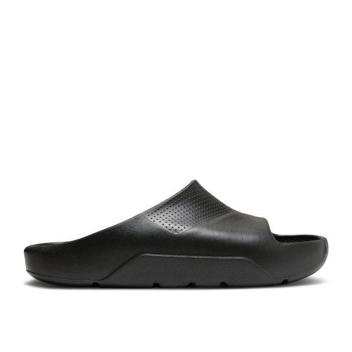 ナイキ　エアジョーダン Air Jordan 【 Jordan Post Slide Gs 'Triple Black' Youth Black/Black 】 Slide サンダル ジュニア キッズ 黒色 ブラック