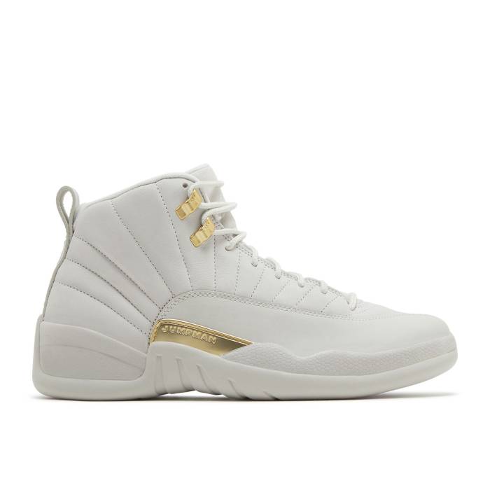 ナイキ エアジョーダン Air Jordan 【 Wmns Jordan 12 Retro \u0027Phantom\u0027 Women Phantom/Metallic Gold/White 】 レトロ レディース ゴールド 白いこと 白いこと