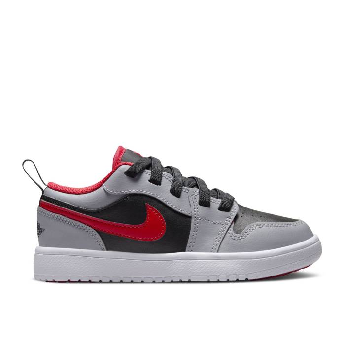 ナイキ エアジョーダン Air Jordan 【 Jordan 1 Low Alt Ps \u0027Cement Fire Red\u0027 Youth Black/Cement Grey/White/Fire Red 】 火の手 御坊っちゃん キッズ 黒いこと 黒いこと 薄墨色・シメント 薄墨色 薄墨色 白いこと 白いこと ファイ