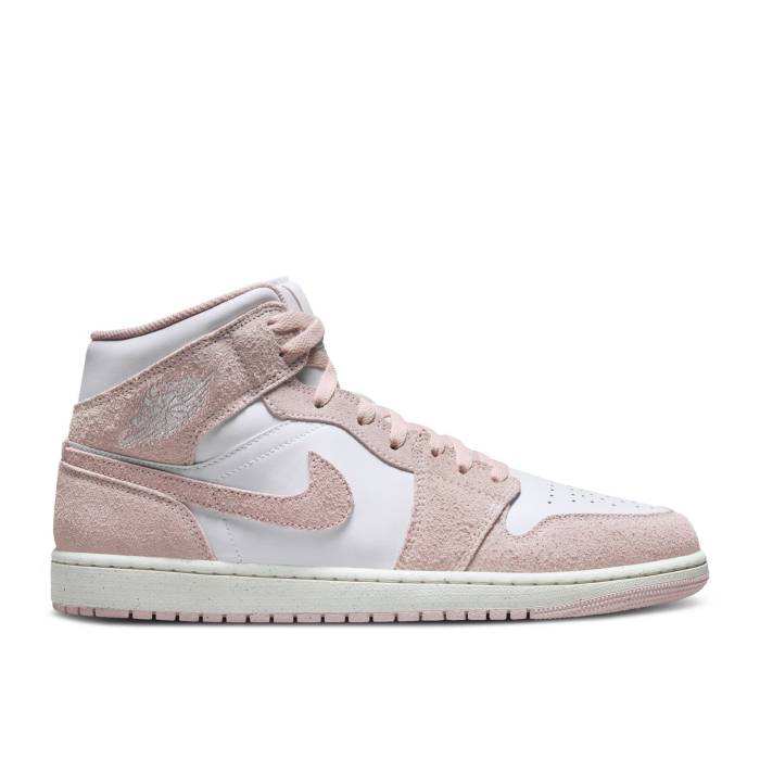 ナイキ　エアジョーダン Air Jordan 【 Jordan 1 Mid 'Legend Pink' Men White/Sail/Legend Pink 】 ミッド メンズ 白色 ホワイト Legend レジェンド pink ピンク｜スニケス