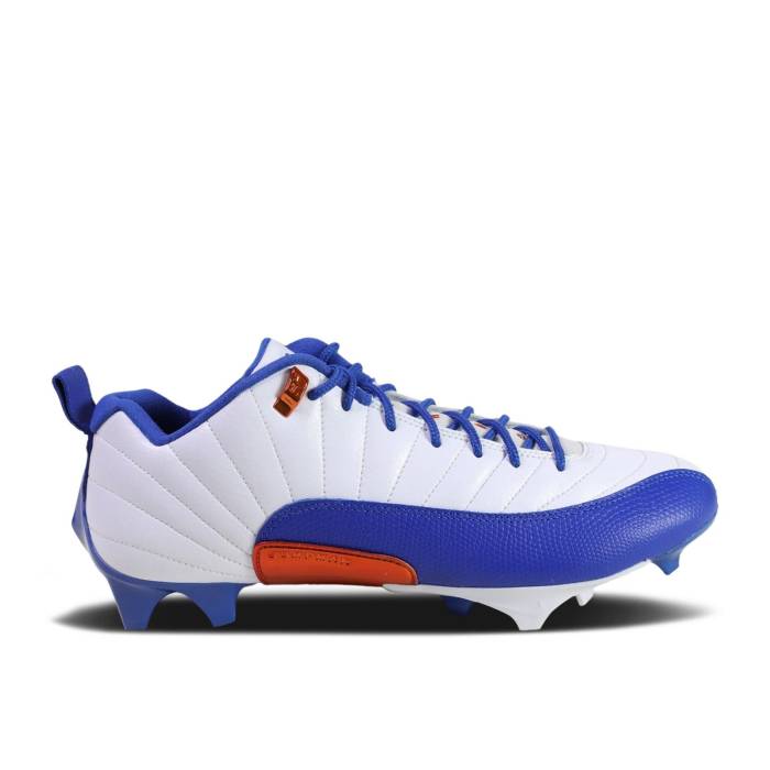 ナイキ エアジョーダン Air Jordan 【 Jordan 12 Vapor Edge Low \u0027Florida Gators\u0027 Pe Men White/Game Royal/University Orange 】 メンズ 白いこと 白いこと Game 取り組み orange 橙・オレンジ色
