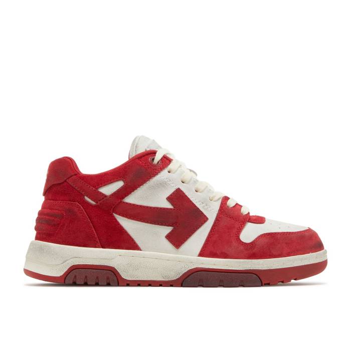 象牙色 Off-White 【 Out Of Office \u0027Light Red\u0027 Men Light Red/White 】 メンズ Red 赤・赤いこと 白いこと 白いこと