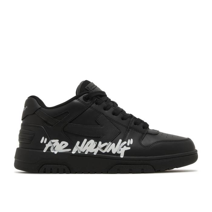 オフホワイト Off-White 【 Out Of Office For Walking - Black White Men Black/White 】 黒色 ブラック メンズ 黒色 ブラック 白色 ホワイト