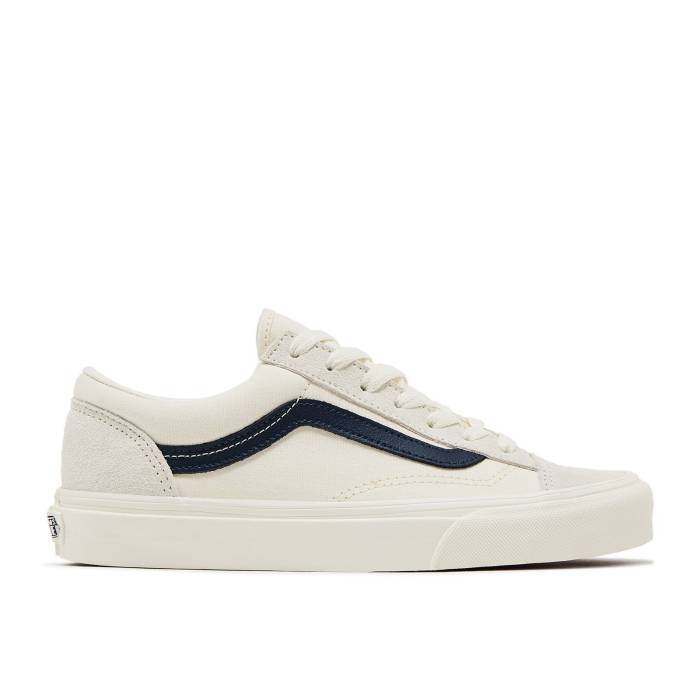 ヴァンズ Vans 【 Style 36 \u0027Marshmallow\u0027 Men Marshmallow/Dress Blues 】 メンズ 御召しもの ブルース