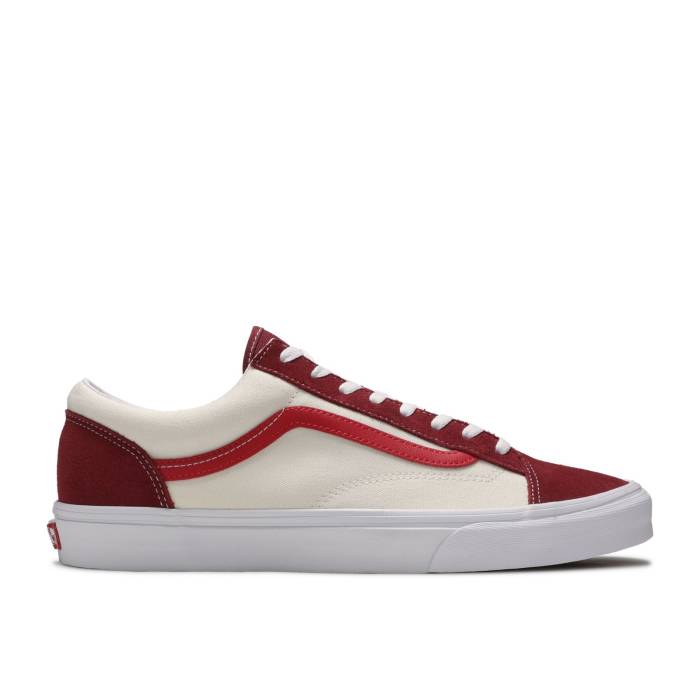 ヴァンズ Vans 【 Style 36 Retro Sport \u0027Biking Red\u0027 Men Biking Red/Poinsettia 】 レトロ メンズ Red 赤・赤いこと