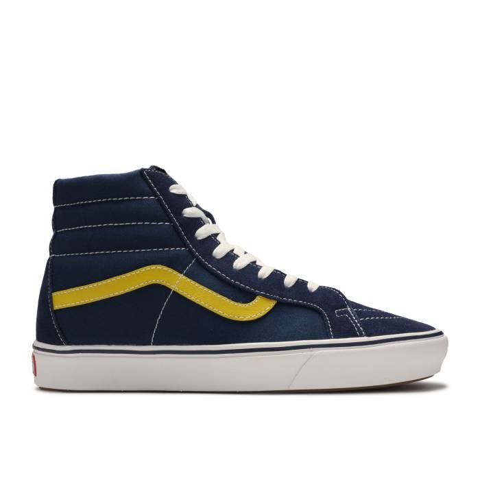 ヴァンズ Vans 【 Sk8-Hi Comfycush \u0027Dress Blues\u0027 Men Dress Blues/Gibraltar Sea/Sulphur 】 滑る御機嫌 メンズ お召しもの ブルース