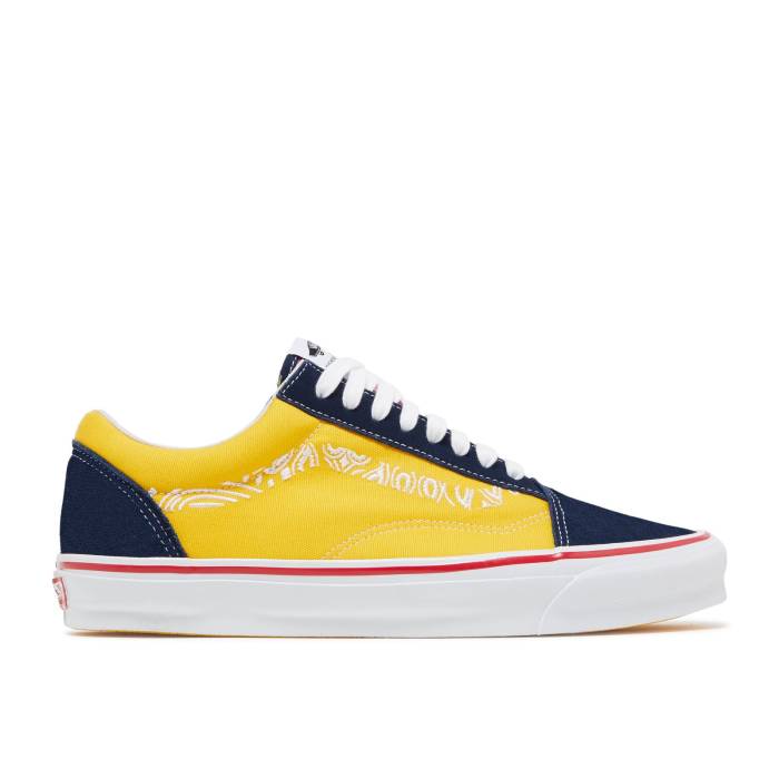 ヴァンズ Vans 【 Bedwin \u0026 The Heartbreakers X Old Skool \u0027Bandana Pack\u0027 Men Dress Blues/Multi-Color 】 メンズ 御召しもの ブルース