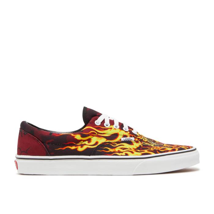 ヴァンズ Vans 【 Era amurai Rising Men Black/True White 】 メンズ 黒色 ブラック 白色 ホワイト