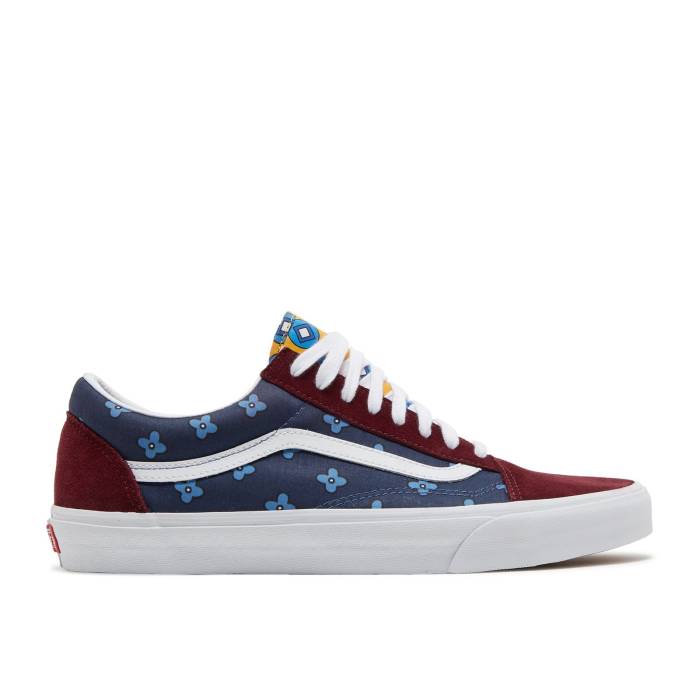 ヴァンズ Vans 【 Old Skool \u0027Tie Print Mix\u0027 Men Port Royal/Multi-Color 】 メンズ