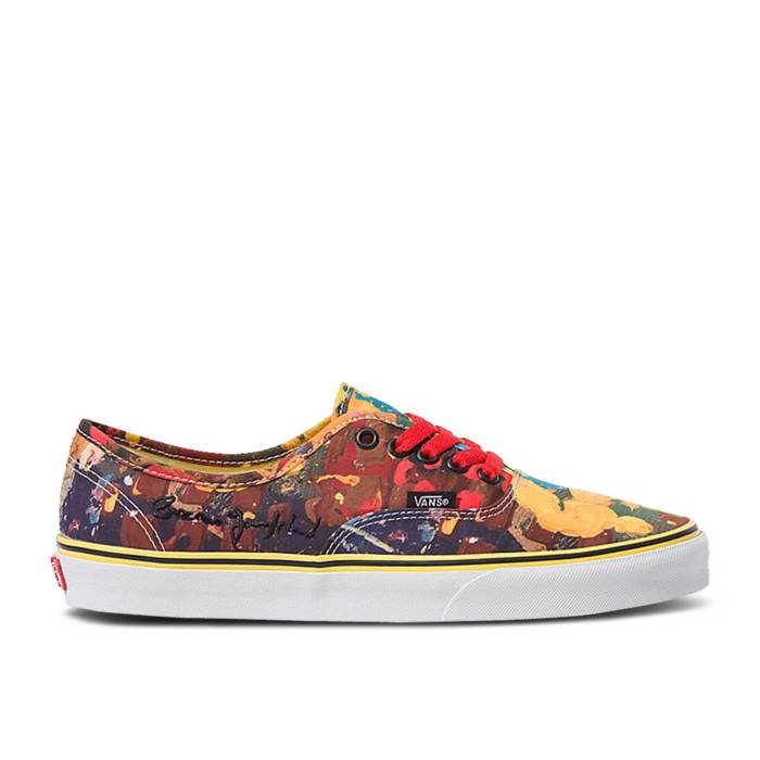 ヴァンズ Vans 【 Moca X Brenna Youngblood X Authentic \u0027Democratic Dollar, 2015\u0027 Men True White 】 オーセンティック メンズ 白いこと 白いこと