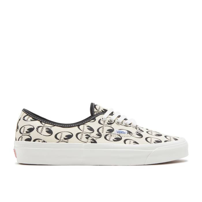 ヴァンズ Vans 【 Mooneyes X Authentic 44 Dx Anaheim Factory - White Men White 】 オーセンティック ファクトリー メンズ 白色 ホワイト