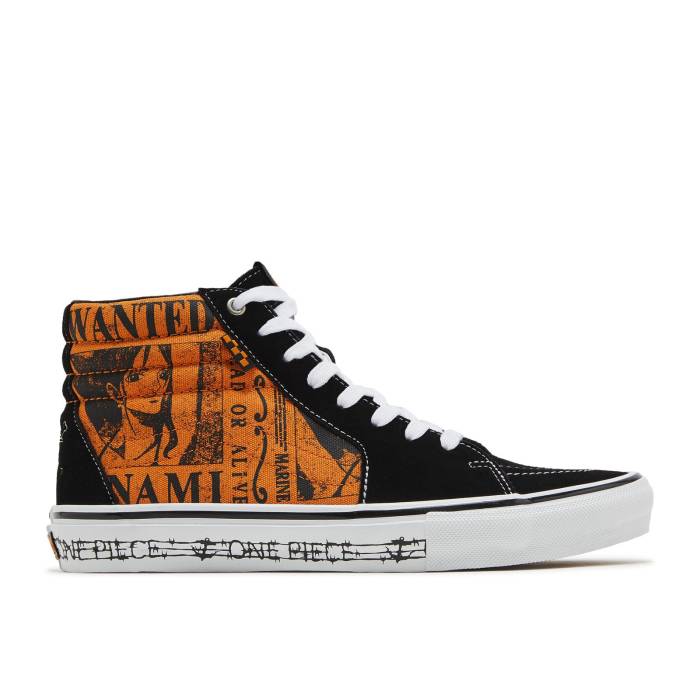 ヴァンズ Vans 【 One Piece X Skate Sk8-Hi \u0027Nami\u0027 Men 】 Skate 滑る 滑るご機嫌 メンズ