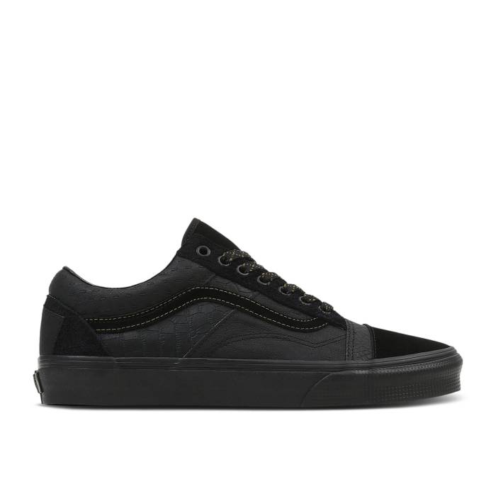 ヴァンズ Vans 【 Old Skool \u0027Mono Patchwork - Blackout\u0027 Men Blackout 】 メンズ