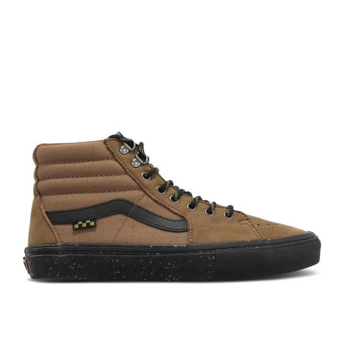 ヴァンズ Vans 【 Skate Sk8-Hi Outdoor Brown Black Men Outdoor Brown/Black 】 Skate スケート スケートハイ 茶色 ブラウン メンズ 茶色 ブラウン 黒色 ブラック