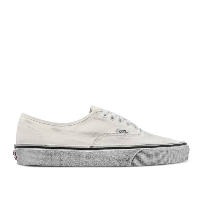 ヴァンズ Vans 【 Authentic 'Stressed Pack - White' Men White/White 】 オーセンティック メンズ 白色 ホワイト｜スニケス