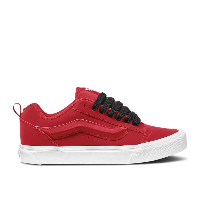 ヴァンズ Vans 【 Knu-Skool 'Red Black' Men Red/Black 】 メンズ Red 赤・レッド 黒色 ブラック